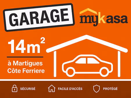 parking / box martigues 14 m2