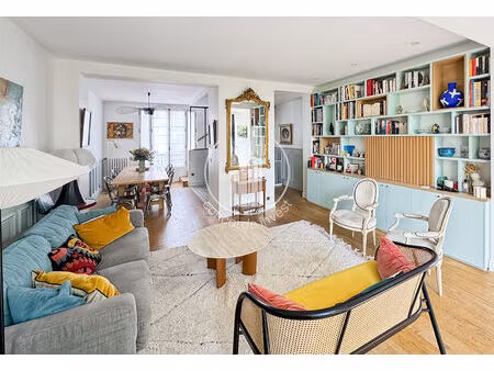 asnières-sur-seine ? maison de ville avec jardin ? 131 m²