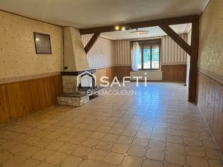 maison familiale 5 chambres avec garage et annexe
