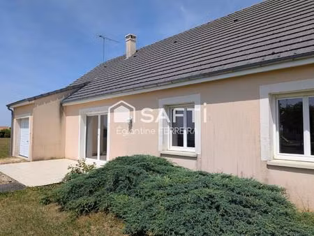 a 10 minutes de issoudun  pavillon t6 avec garage et jardin