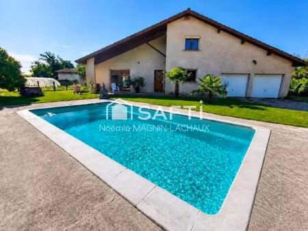 très belle maison familiale avec piscine et double garage