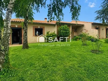 gragnague – villa de plain-pied 183 m2