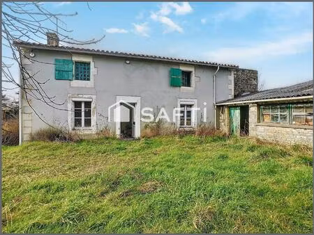 maison à rénover avec beau potentiel