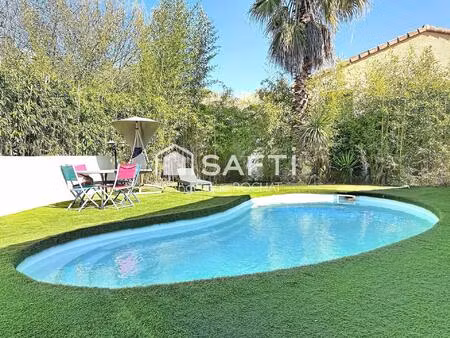 magnifique villa plain pied 4 faces 5 pièces avec piscine sans vis à vis – magalas (34480)
