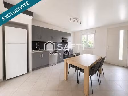 maison mitoyenne actuellement louée