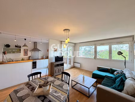 t2 52m² avec terrasse blagnac centre