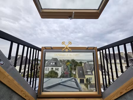 location meublée duplex 3 pièces 50 m² à larmor-plage (56260)  990 €