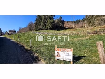 568 m² à bâtir + 456 m² de bois et pré à proximité