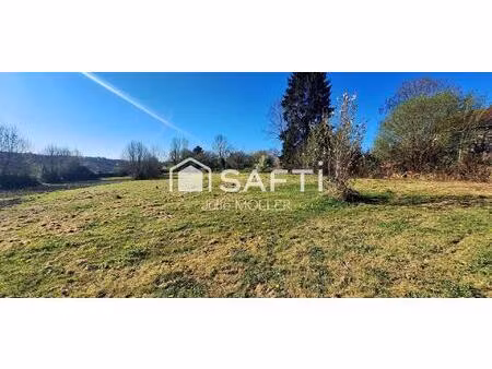 terrain à bâtir 2182 m² au calme près de guéret