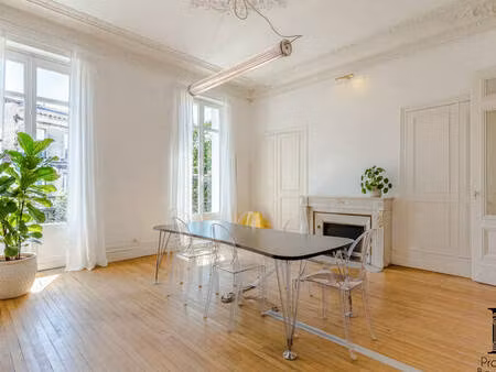 magnifique appartement bourgeois t6 avec balcon bordeaux saint genès