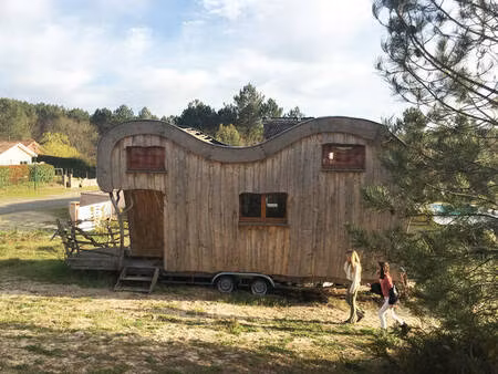 tiny house  ouvrage unique  bois super ecolo