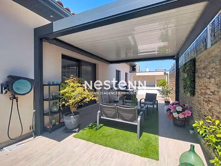 maison contemporaine avec vue canigou  piece de vie de 60 m² et prestations haut de gamme*