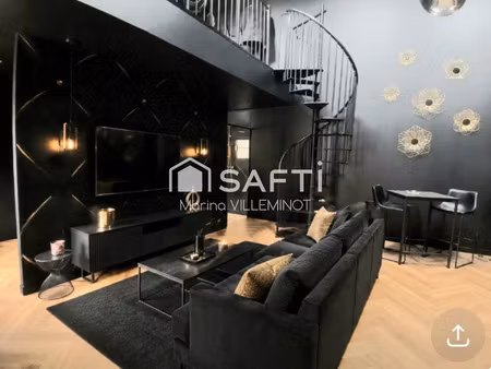 vente maison 2 pièces 55 m² reims (51100)