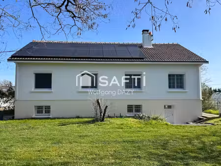 pavillon sur sous-sol intégral avec fort potentiel