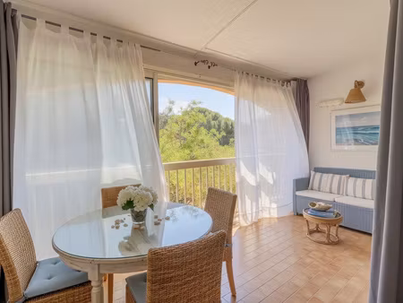 proche coudoulière - appartement t2/3 dans résidence avec pi
