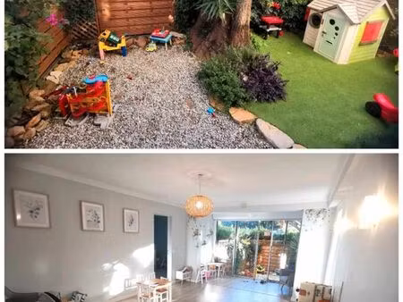 appartement 66m² trois pièces avec jardin