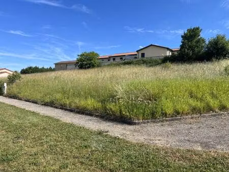terrain constructible viabilisé à vendre