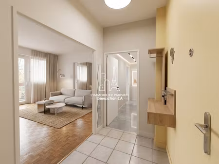 a voir - beau 4 pieces 84 m² + cave + box 14 m² - a 5 mn