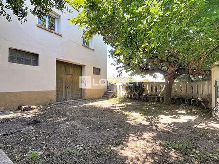 maison hors lotissement 4 faces avec grand garage à ille-sur tet