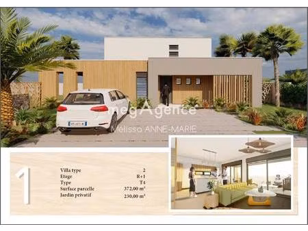 villa t4 moderne (lot n°1) avec jardin – baie-mahault