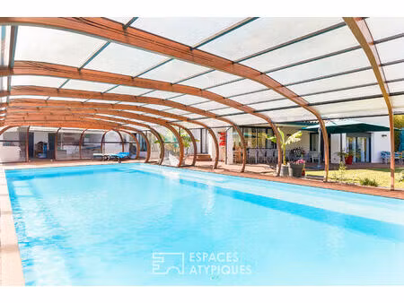 villa contemporaine avec suites et piscine à fonsorbes