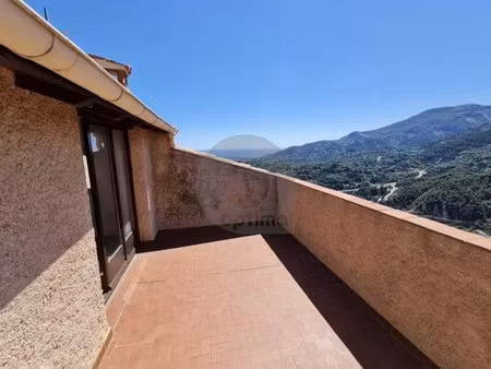 castellar maison de village - terrasse - expo ouest