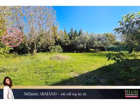 calvisson – terrain à bâtir de 507 m² dans un environnement privilégié