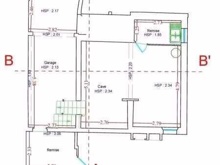 opportunité  maison de 150m² à refaire - garage et 2 jardins