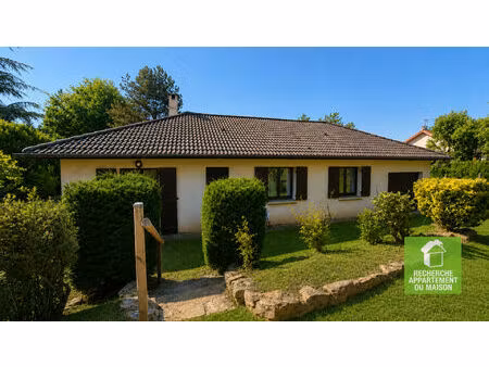 moras - plain-pied 3 chambres sur 1 465 m² de terrain - calme absolu à 5 min de crémieu