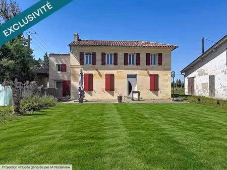 maison en pierre & dépendance aménageable