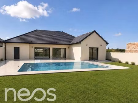 ahuy – maison contemporaine neuve re2020 avec piscine