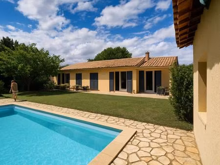 bedarrides villa de plain pied en fonds d'impasse