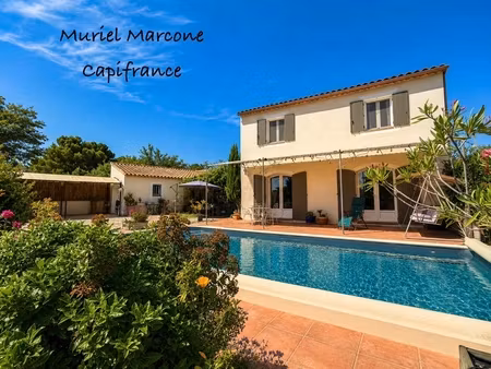 maison à vendre 6 pièces 156 m2  piscine  jardin lauris (84)