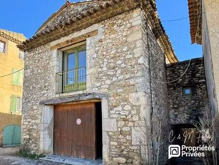 maison de village en pierre - terrasse plein sud - garage - proche gorges de l'ardèche