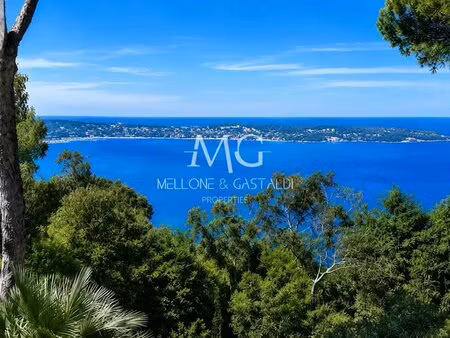 cannes californie – propriété de charme à rénover avec vue mer panoramique sur le cap...