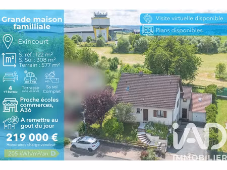 maison à exincourt (25400)