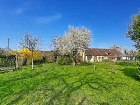 28170 - saint-ange-et-torcay - longere de pays - 7 pièces - 4 chambres - 189m² - jardin ar
