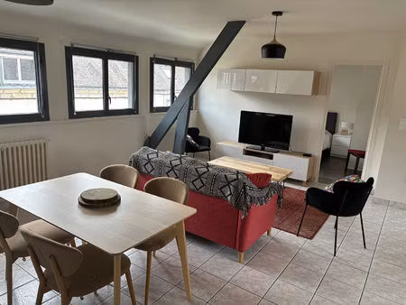 quimperle - appartement 3 pièce(s) 56 m2 - meublé