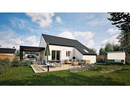 vente maison neuve 3 pièces 48.93 m² à port-en-bessin-huppain (14520)  158 700 €