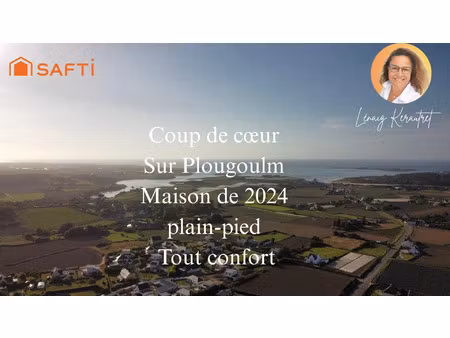 vente maison 5 pièces 111 m² plougoulm (29250)