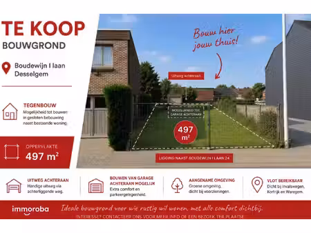 grond te koop in waregem