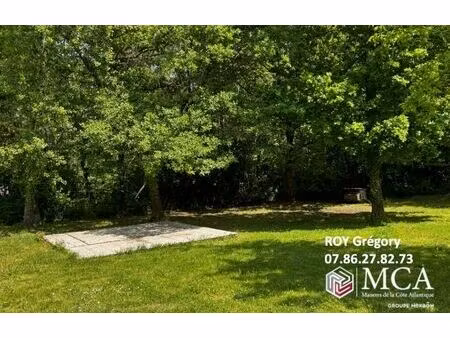 vente terrain 830 m² breuillet (17920)