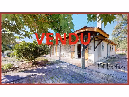 maison en pierre sur 4 hectares entre bazas et langon