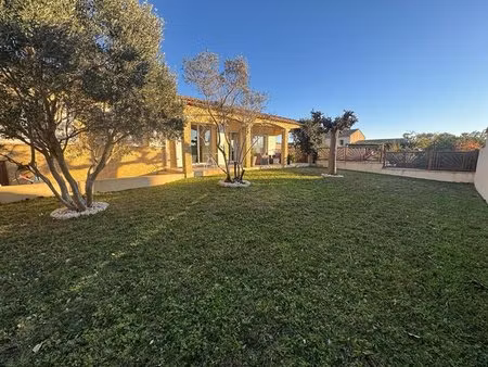 villa plain pied 135m² sur 2178m² de terrain