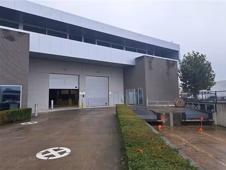 industrieel gebouw met laadkades en privatief buitenterrein