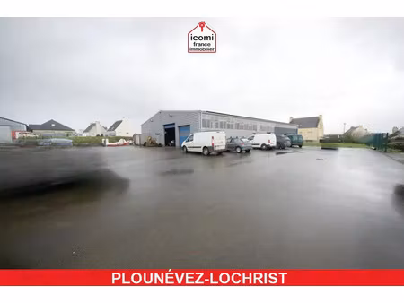 vente local industriel 3 pièces 370 m² plounévez-lochrist (29430)