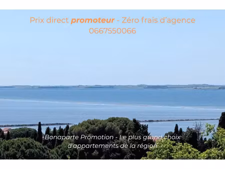 vente appartement 3 pièces 90 m² sète (34200)