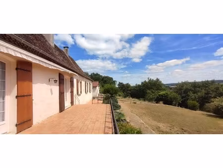 maison périgourdine 120.00m² hab 3 chambres avec vue dégagée + g