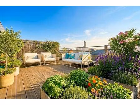 penthouse à vendre à quai des charbonnages 68 molenbeek-saint-jean (vbe29449)