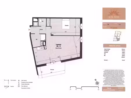 vente appartement cers 34420 - - surface privée